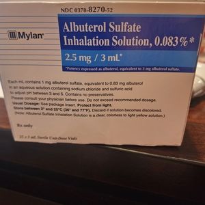 Albuterol Sulfate Inhalation solution